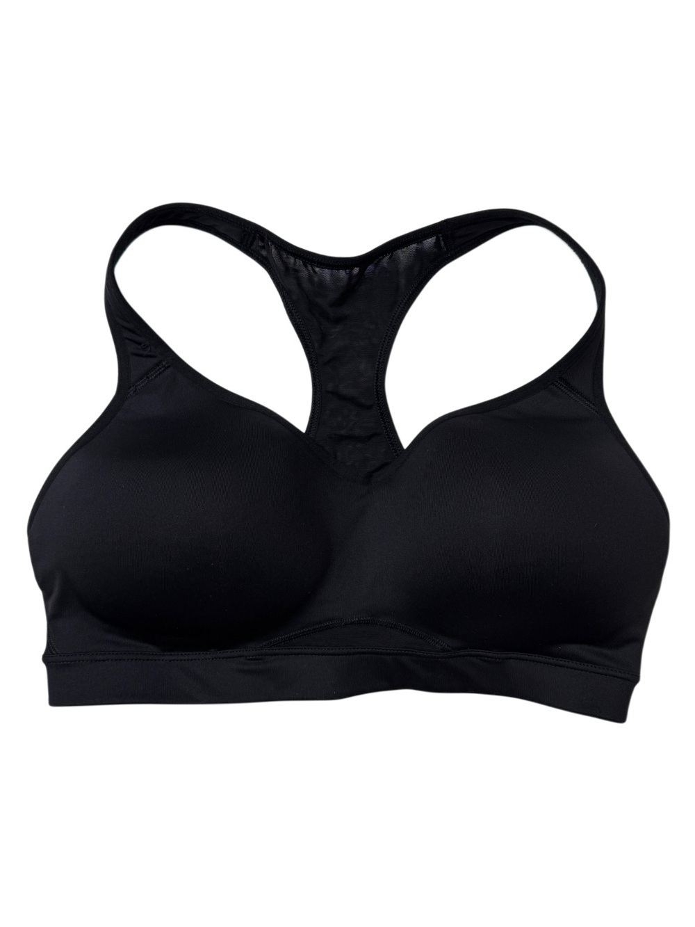 {Old Navy} "Powersoft" Black Molded Cup Racerback High Support Sports Bra